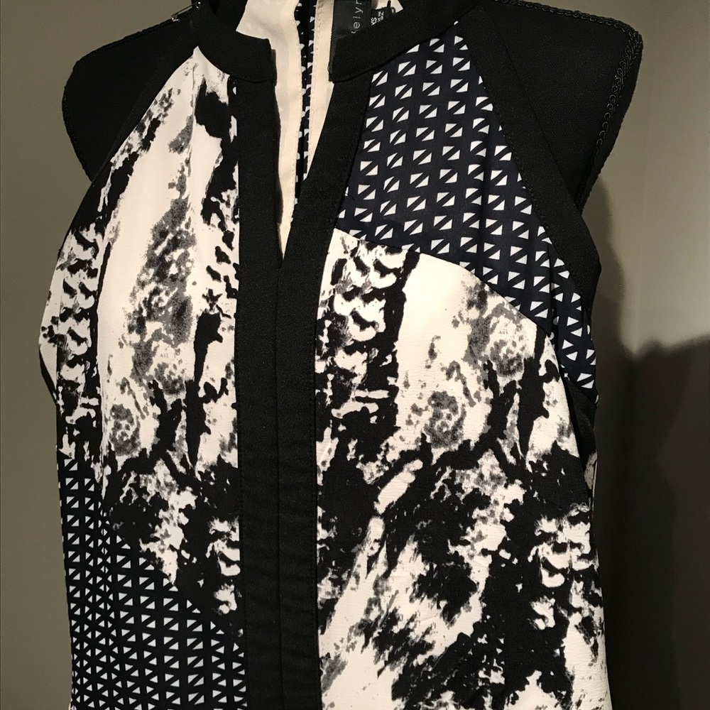 Adelyn Rae Mixed Print Racerback dress - Picture 16 of 16